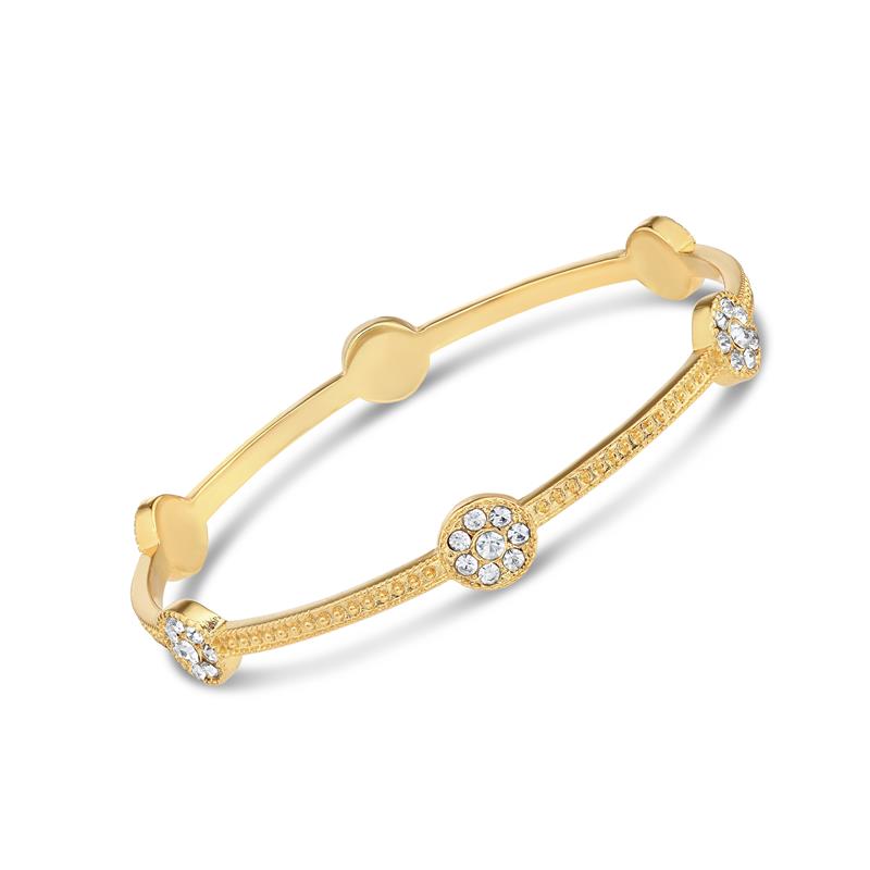 Triplet Bangle Gold-finished